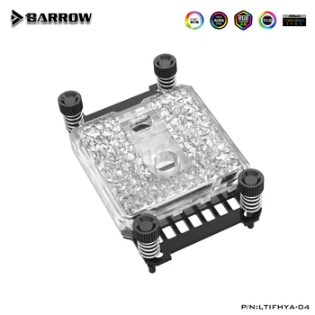 Barrow Akryl RGB CPU Kvapaliny Chladiaceho Bloku pre AMD LTIFHYA-04