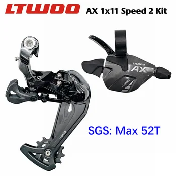LTWOO AX11 1x 11 Rýchlosti Sada 11s Prehadzovačka Právo Shifter SGS dlho opierka nôh pre shimano deore M9000 / M8000 / M7000